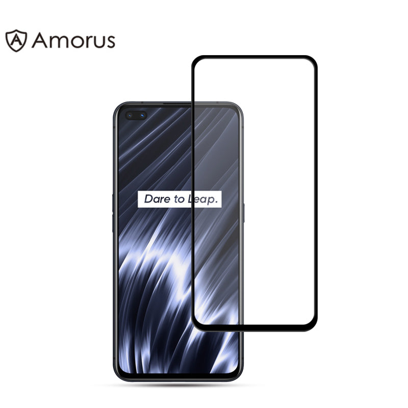 AMORUS Silk Print HD Tempered Glass Full Glue Full Screen Guard Film for Realme X50 Pro 5G AMORUS Silk Print HD Tempered Glass Full Glue Full Screen Guard Film for Realme X50 Pro 5G